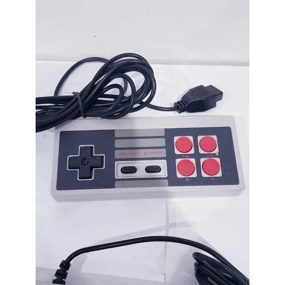 Lot Of 2 Controllers For Use With Nintendo NES Console - Tested & Working - Picture 3 of 4